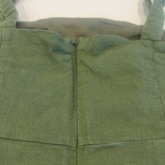 Forever 21 Sage mini dress, straps, zipper closed size medium - Picture 7 of 9